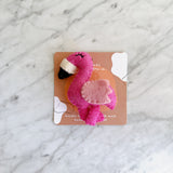 Felt Flamingo Brooch