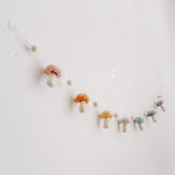 Felt Pastel Mushroom Garland