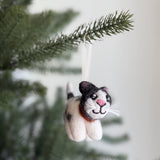 Felt Cat Ornament – Calico, Gray Tabby & Tuxedo 😺✨