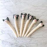 Felt Tuxedo Cat Pen Cover