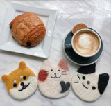 Felt Animal Coasters - Set of 4