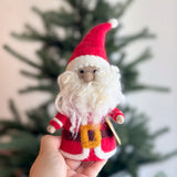 Felt Santa Wine Bottle Topper