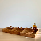 Bali Nesting Rattan Tray