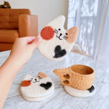 Felt Animal Coasters - Set of 4