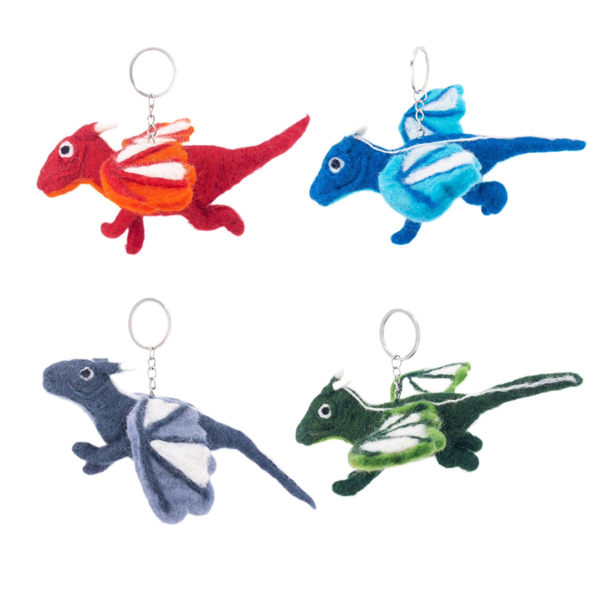 Best Felt Keychain Flying Dragons Ganapati Crafts