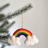 Rainbow Cloud Ornament