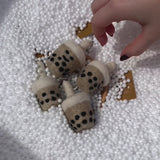 Felt Keychain - Taiwanese Bubble Tea