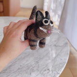 Felt Black Cat