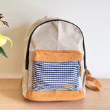 WOVEN 14" Laptop Backpack - Houndstooth