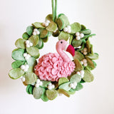 Felt Mistletoe Wreath