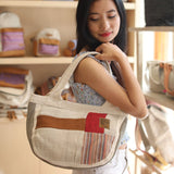 Fair Trade WSDO Allo Moon Medium Shoulder Bag - Ganapati Crafts Co.