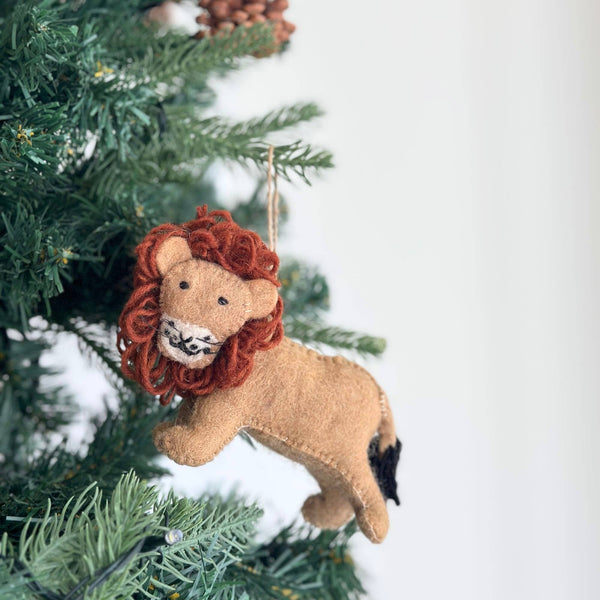 Felt Ornament - Lion