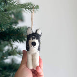 Felt Ornament - Husky
