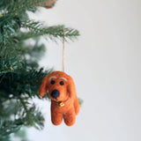 Felt Ornament - Dachshund Dogs