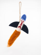 Felt Ornament - Rocket