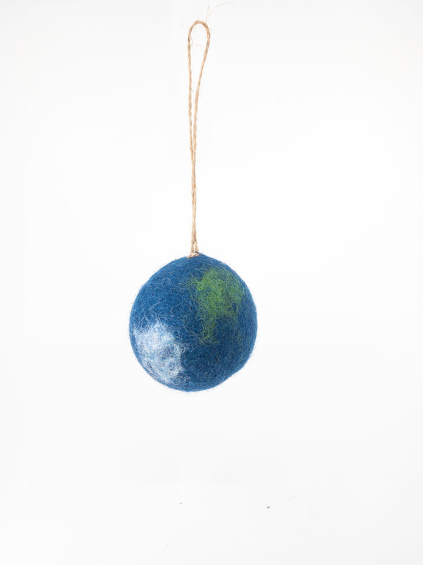 Felt Ornament - Earth