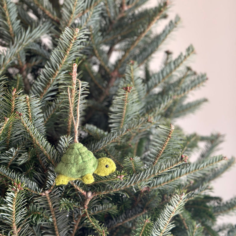 Felt Christmas Ornaments Set of 4 - Coastal Creatures