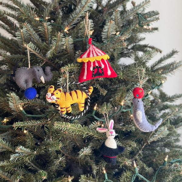 Handmade Felt Holiday Ornament