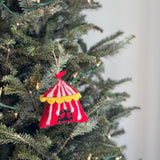 Felt Christmas Ornaments Set of 5 - Circus