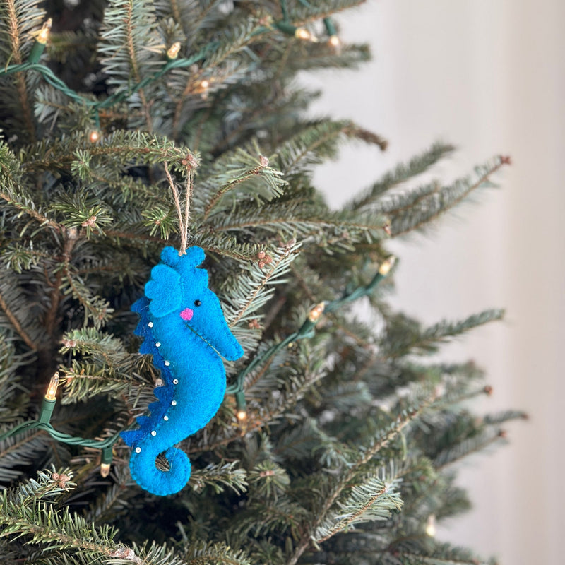 Felt Ornament - Seahorse