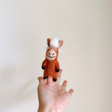 Felt Finger Puppets Set of 5 - Farm Animals No. 2