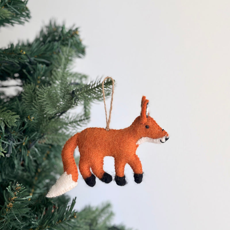 Felt Ornament - Fox