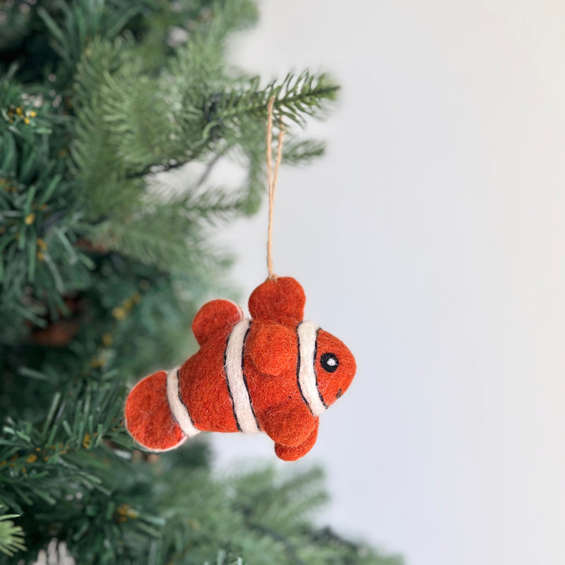 Felt Ornament - Clownfish