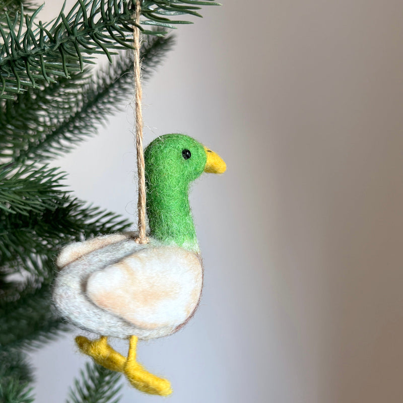 Felt Ornament - Mallard Duck