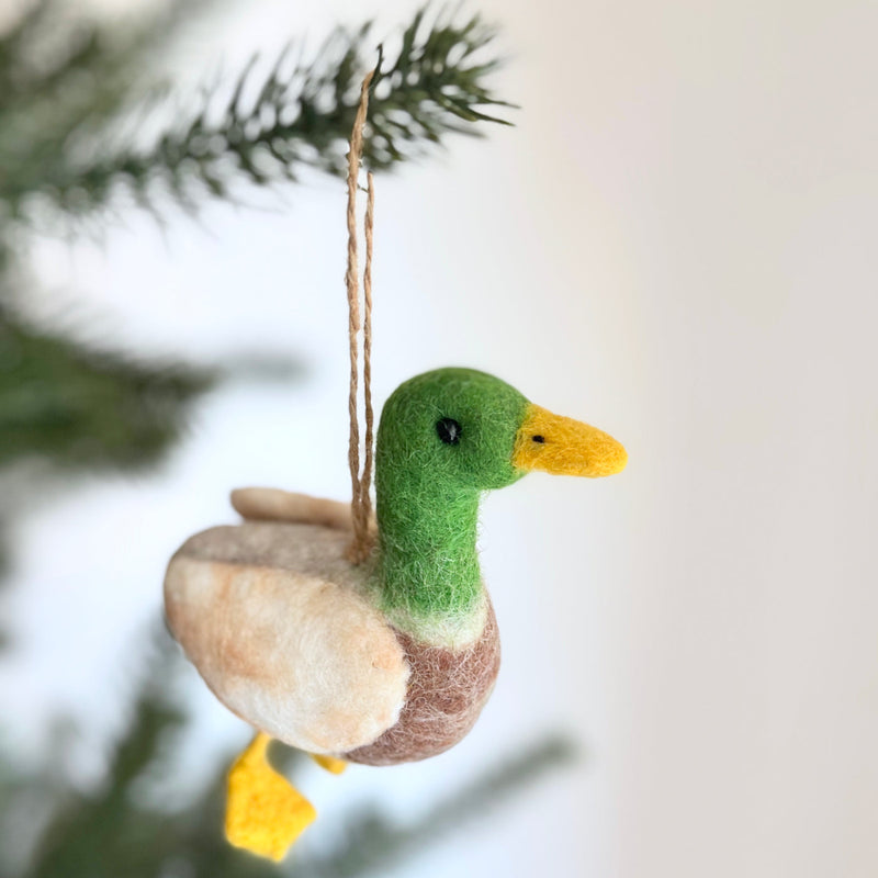 Felt Ornament - Mallard Duck