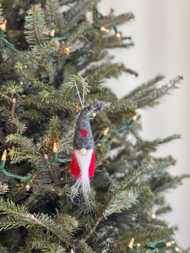 Felt Ornament - Mini Gnome