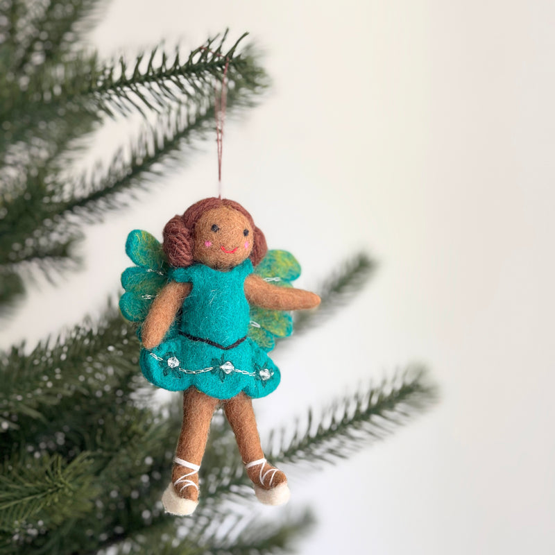 Felt Fairy Girl Ornament