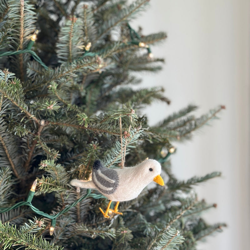Felt Ornament - Standing Seagull