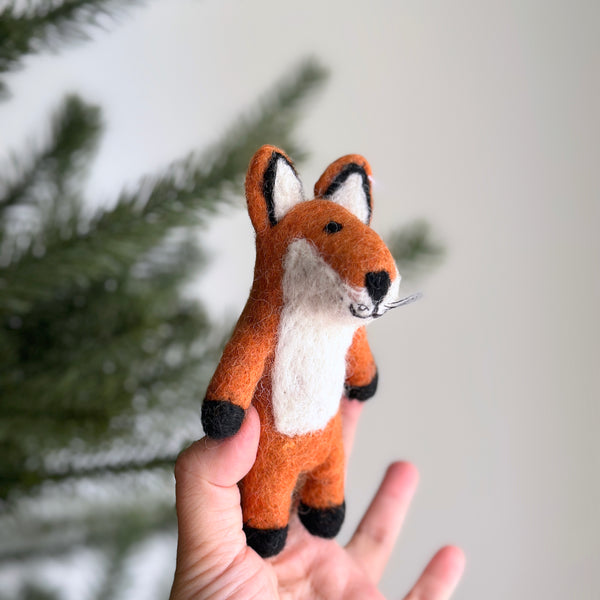 Red Fox Finger Puppet