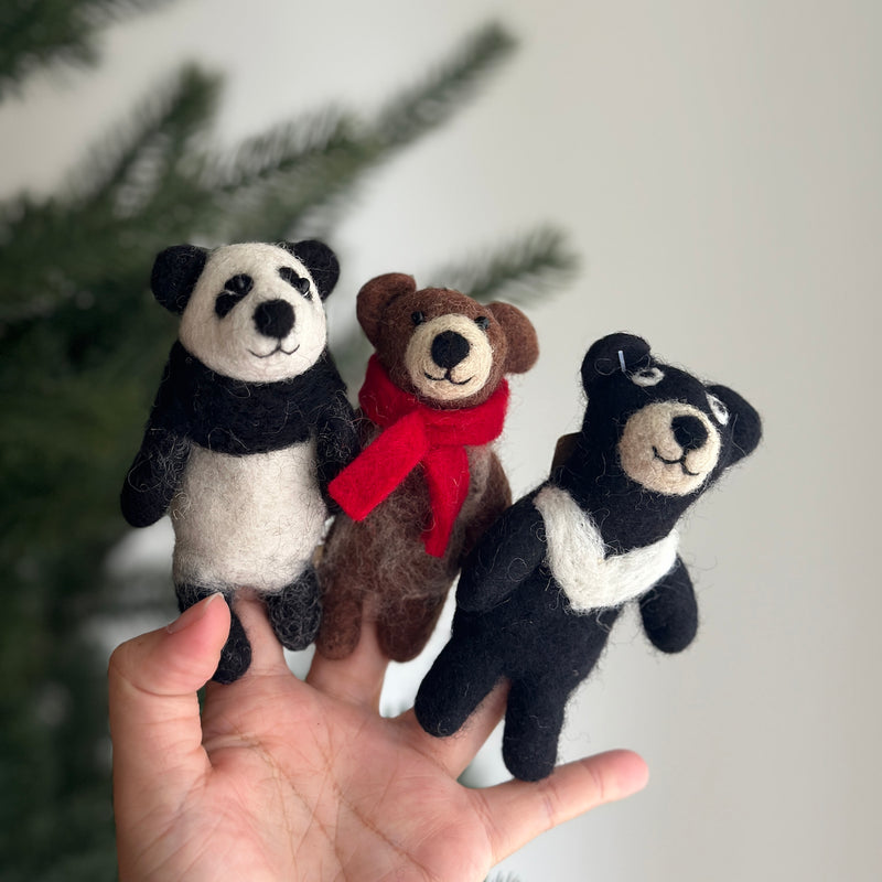 Felt Finger Puppet: Kung Fu Panda