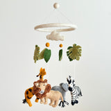 Felt Baby Mobile - Safari Jungle