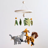 Felt Baby Mobile - Safari Jungle