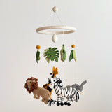 Felt Baby Mobile - Safari Jungle