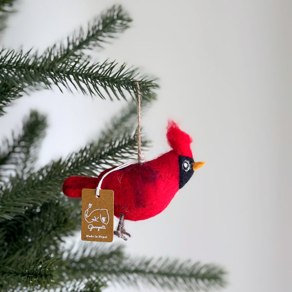 Felt Bird Ornament - Birds of America