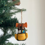 Travel backpack ornament