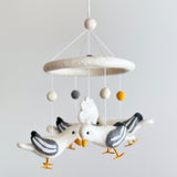 Felt Seagull Baby Mobile - Ganapati Crafts Co.