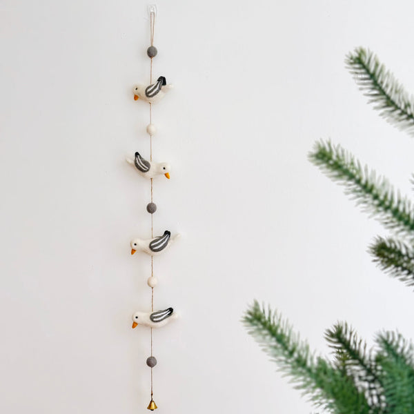 Felt Seagull Garland