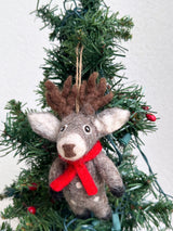 Felt Ornament - Christmas Reindeer