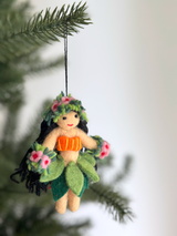 Felt Ornament - Hawaii Hula Girl