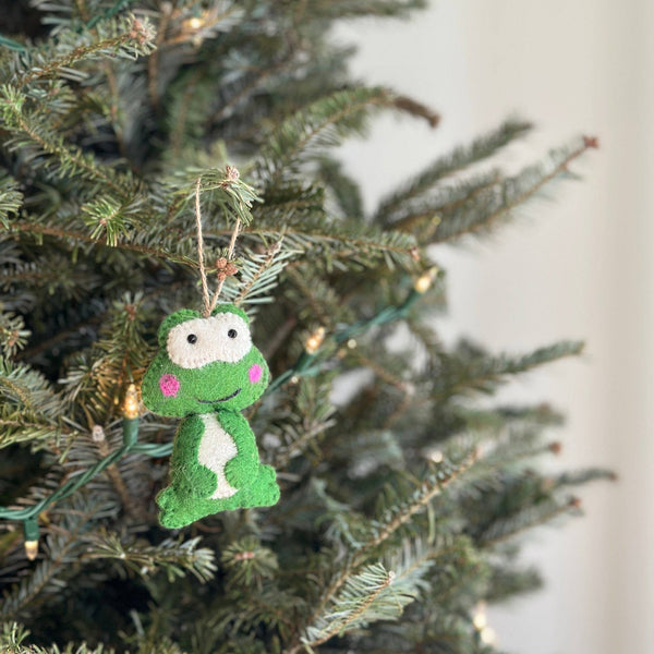 Felt Ornament - Frog