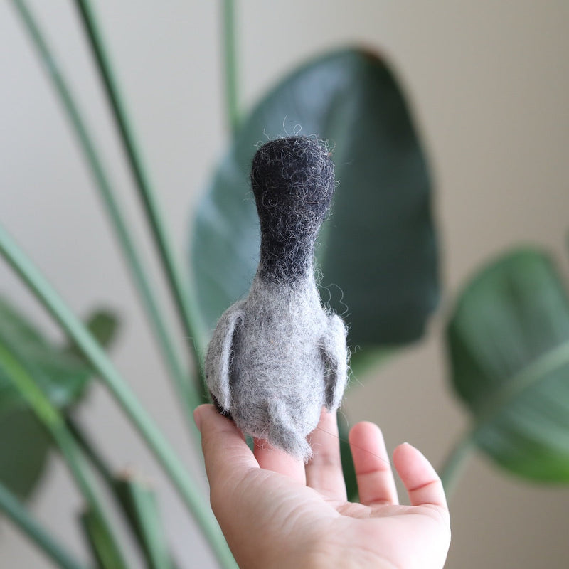The Black Penguin Finger Puppet
