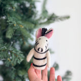 Finger Puppet - Baby Zebra