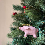Felt Ornament - Pig