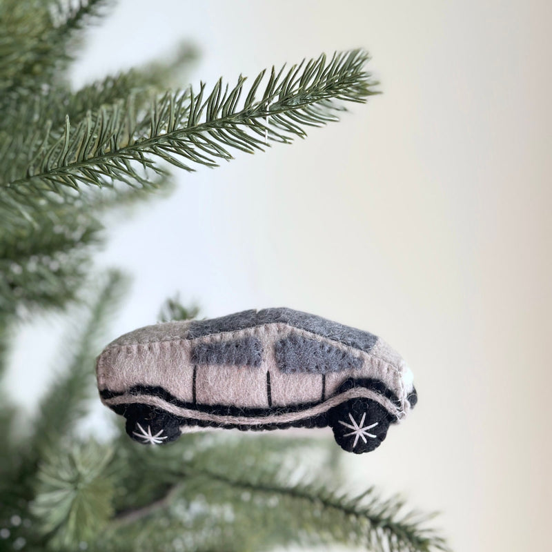 Felt Cybertruck Ornament, Unique Gifts for TESLA fans, Car Ornament, Christmas Stocking Stuffer