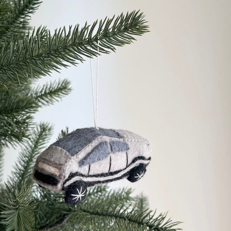 Felt Cybertruck Ornament, Unique Gifts for TESLA fans, Car Ornament, Christmas Stocking Stuffer