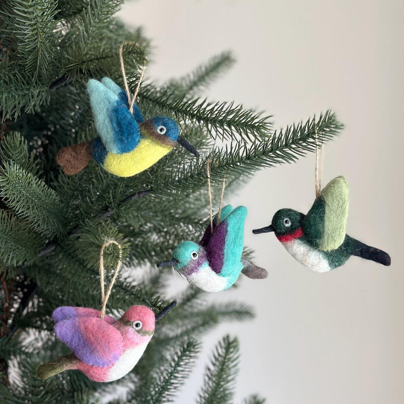 Felt Humming Bird Ornament